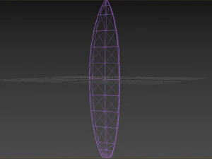surfboard 08 3D Model