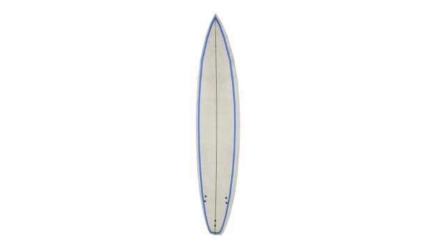 surfboard 09 3D-Modell .c4d .max .obj .3ds .fbx .stl .blend 