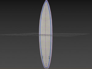 surfboard 09 3D-Modell