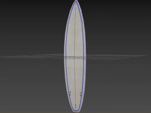 surfboard 09 3D Model