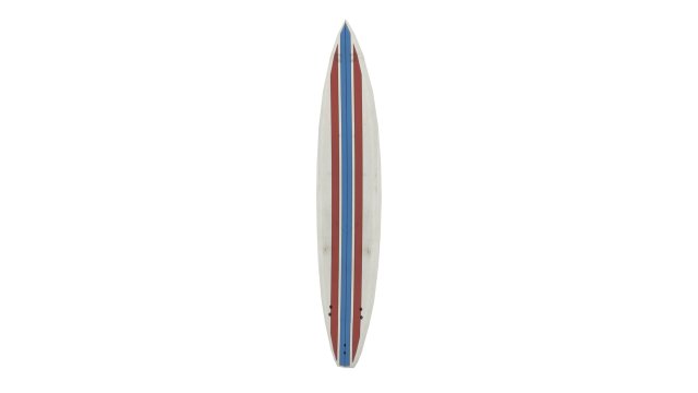 surfboard 10 3D Модель .c4d .max .obj .3ds .fbx .stl .blend 