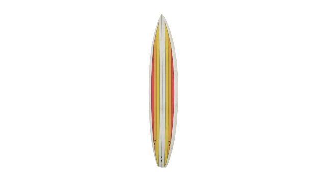 surfboard 11 3D 模型 .c4d .max .obj .3ds .fbx .stl .blend 