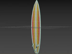 surfboard 11 3D Model