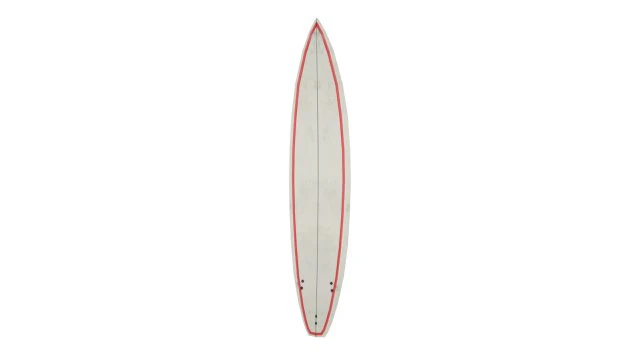 surfboard 12 3D Model .c4d .max .obj .3ds .fbx .stl .blend