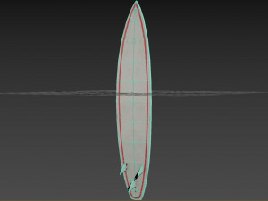 surfboard 12 Modèle 3D