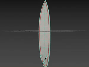 surfboard 12 3D Model