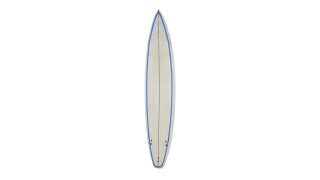 surfboard 13 3D Model .c4d .max .obj .3ds .fbx .stl .blend 