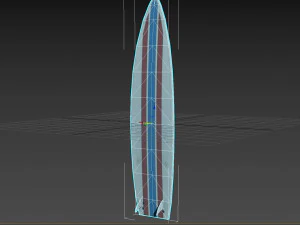 surfboard 14 3D Model