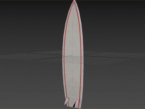 surfboard 16 3D Model