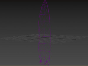 surfboard 16 3D Model