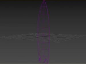 surfboard 16 3D Model