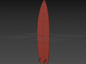 surfboard 16 3D Model