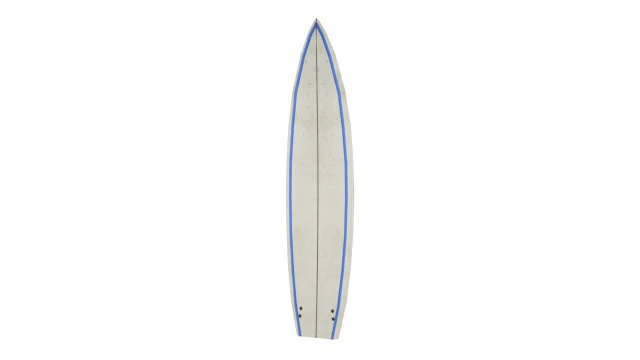 surfboard 17 3D Model .c4d .max .obj .3ds .fbx .stl .blend 