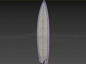 surfboard 17 3D Model