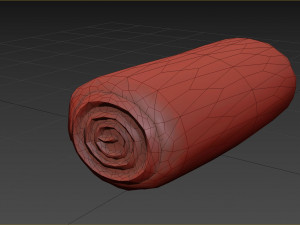 towel 01 Model 3D