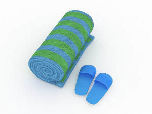 towel 02 3D Model