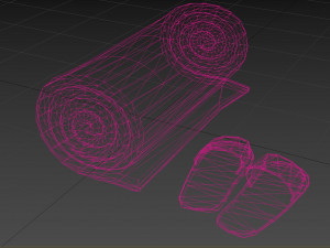 towel 02 Model 3D