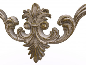 carved scroll 01 3D मॉडल