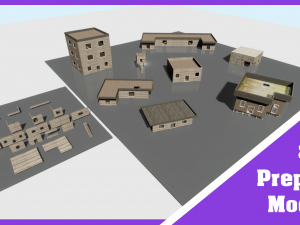 house-pack 3Dモデル