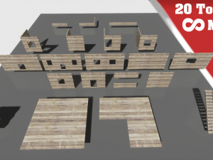 house-pack 3Dモデル