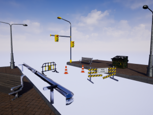 street pack 3Dモデル