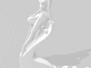 nympha statue 3D-Modell
