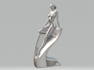 nympha statue 3D Model