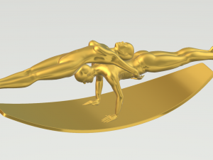 balance sculpture 3D Model