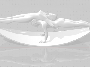balance sculpture 3D मॉडल