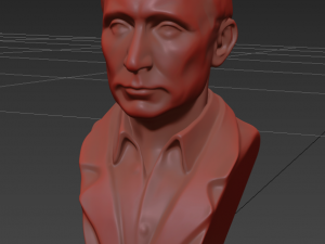 putin bust 3D Model