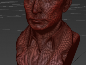 putin bust Model 3D