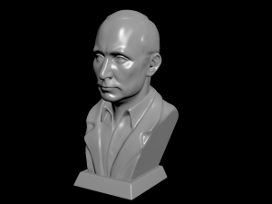putin bust Model 3D