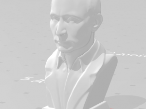 putin bust Model 3D