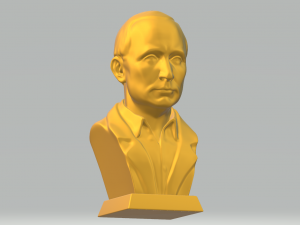 putin bust Model 3D