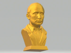 putin bust 3D Model