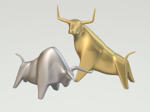 bulls 3D Model