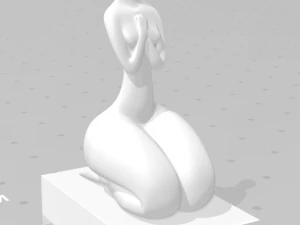 woman statue 3D Model