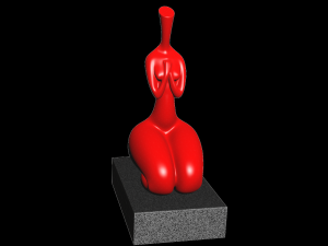 woman statue Model 3D