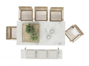 outdoor furnitures 02 3D Model