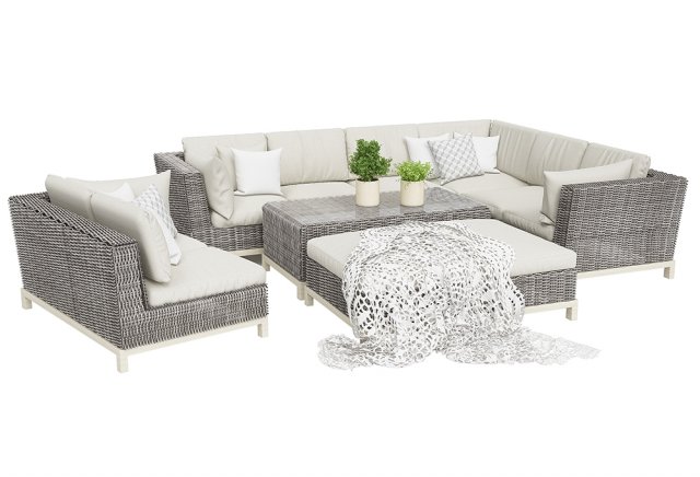outdoor furnitures 09 3D 모델 .c4d .max .obj .3ds .fbx .stl .blend 