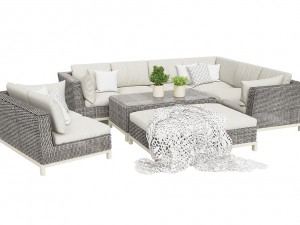 outdoor furnitures 09 3D Model
