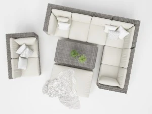 outdoor furnitures 09 3D Model