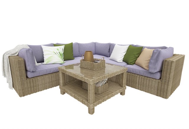 outdoor furnitures 12 Modelo 3D .c4d .max .obj .3ds .fbx .stl .blend 