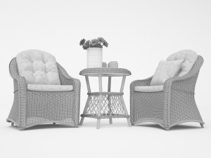 outdoor furnitures 14 Modello 3D