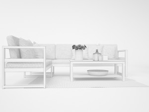 outdoor furnitures 15 3Dモデル