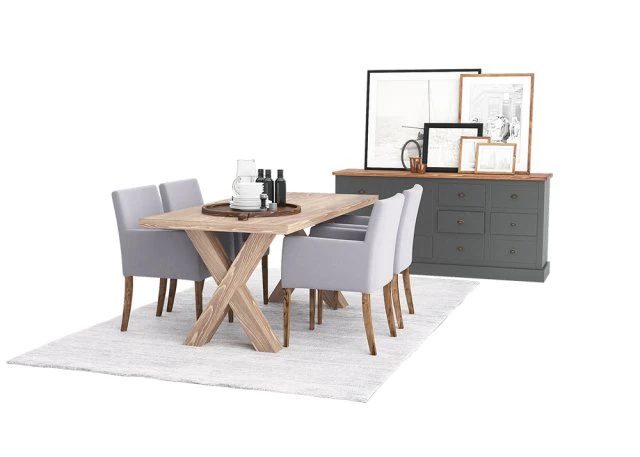 dining furnitures set 05 3D Model .c4d .max .obj .3ds .fbx .stl .blend 