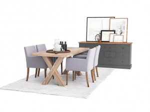 dining furnitures set 05 3D Model