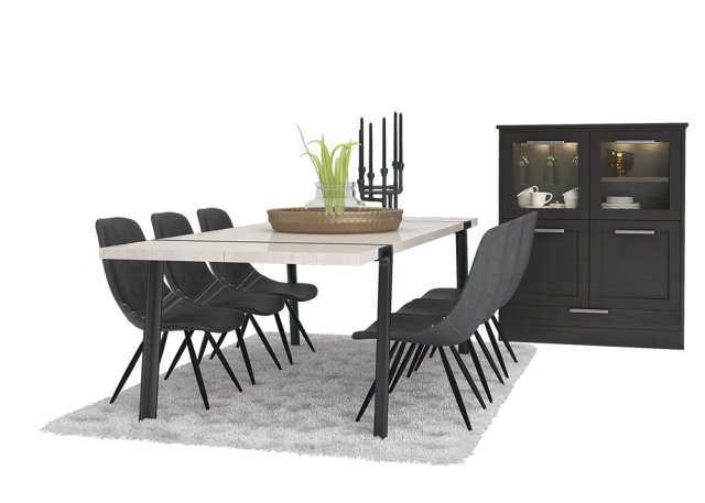 dining furnitures set 10 3D 모델 .c4d .max .obj .3ds .fbx .stl .blend 