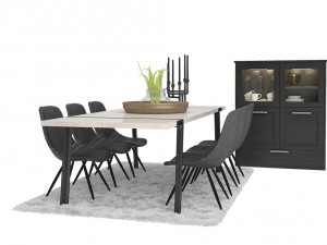 dining furnitures set 10 3D Model