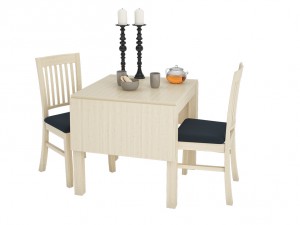 dining furnitures set 11 3D Model